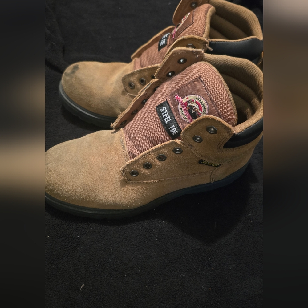 Steel Toe Work Boots - Picture 2 of 3